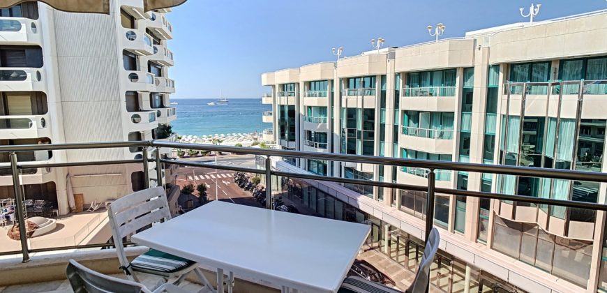 3 PIÈCES VUE MER À 100 MÈTRES DE LA CROISETTE